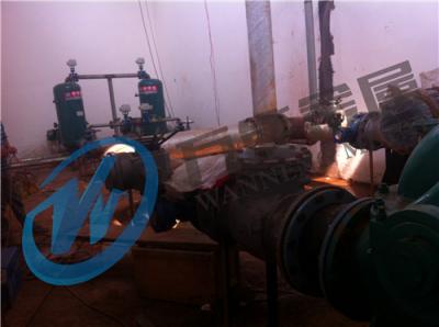 南昆、五宝水厂安装完工水泵与管道